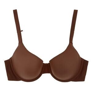 Undies Women's Classic Underwire Microfiber Adjustable T-Shirt Bra Size 34C